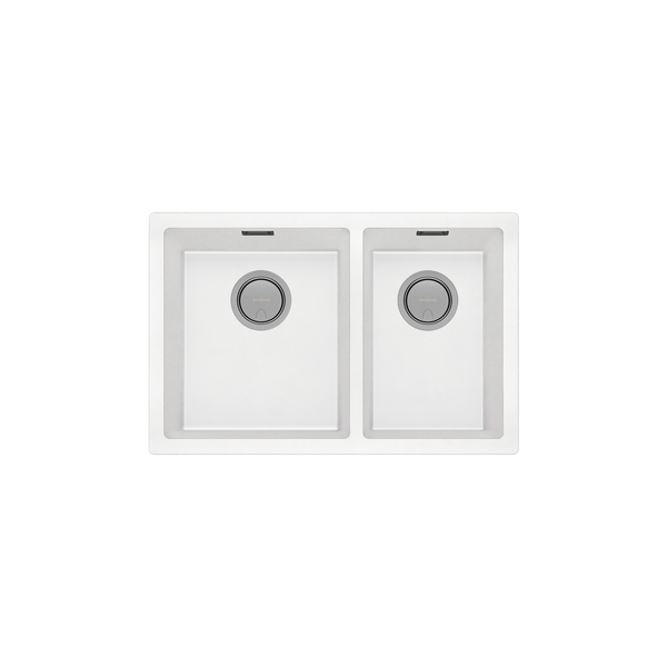 5000 1-3/4 L/H Bowl Sink Matte White Granite