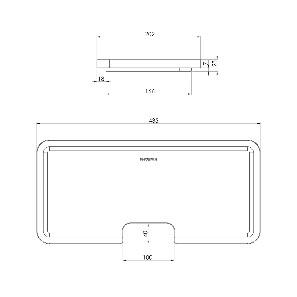 Small Chopping Board 435mm x 202mm