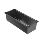 Stainless Steel Colander Brushed Black