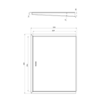 Benchtop Drainer Tray Stainless Steel