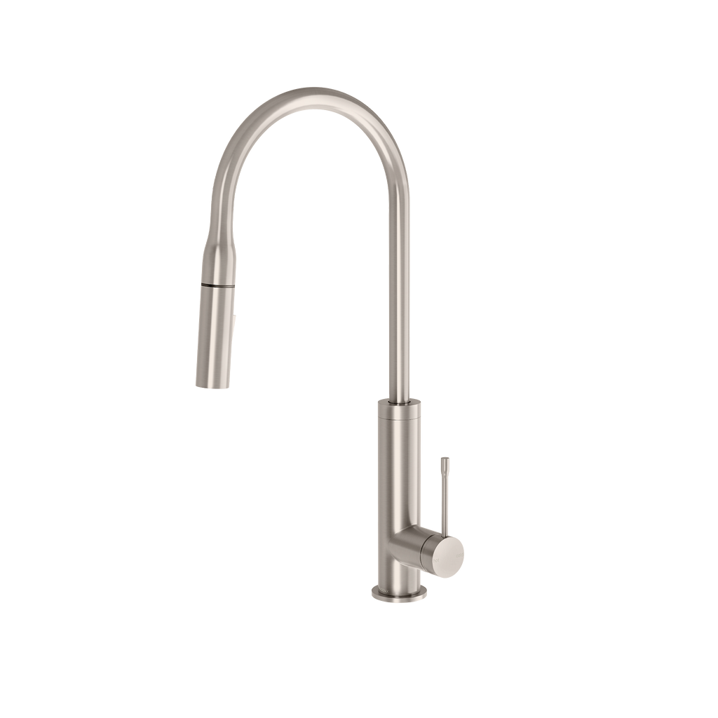 Pull Out Sink Mixer 220 Brushed Nickel