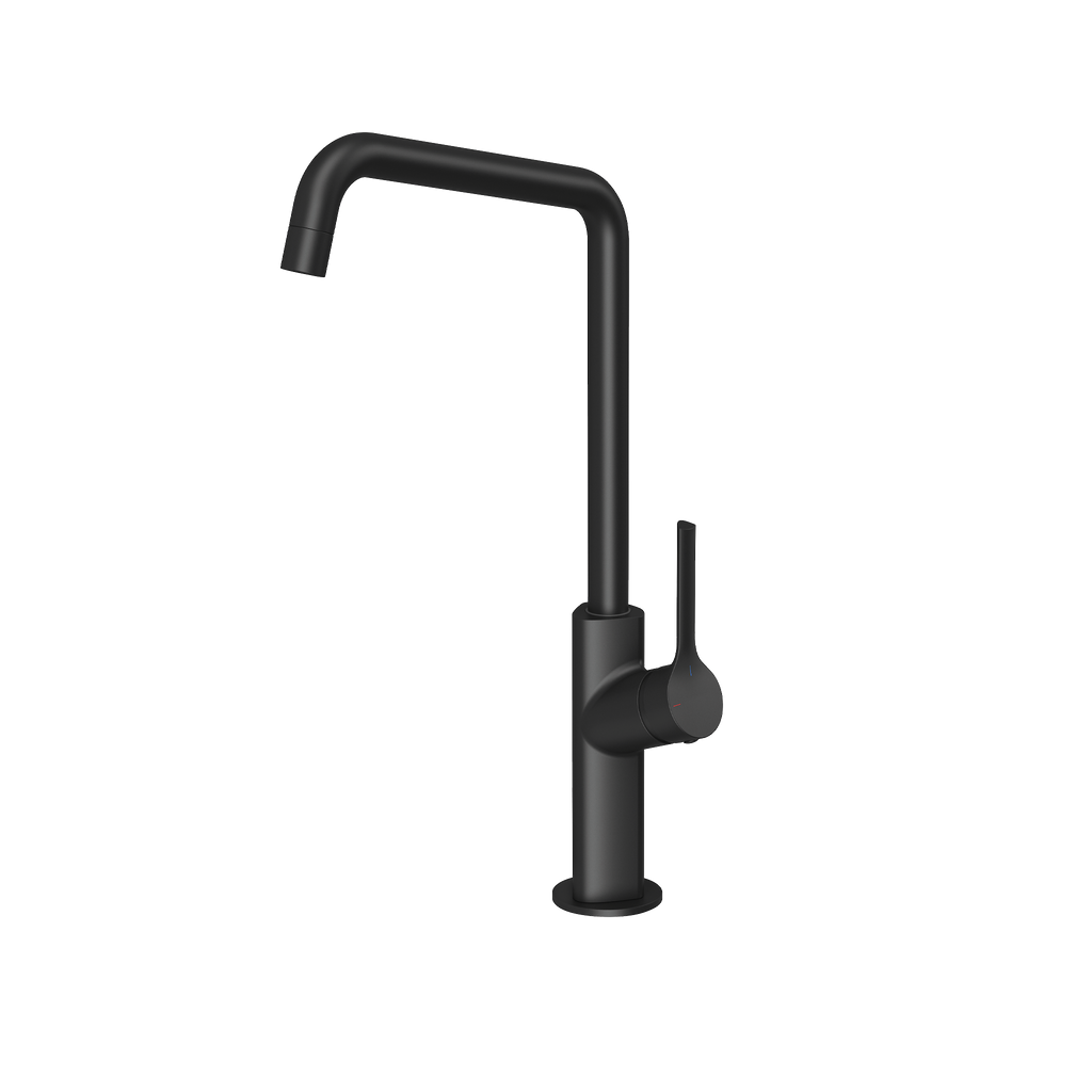 Sink Mixer 200 Squareline Matte Black