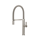 Flexible Coil Sink Mixer 220 Brushed Nickel