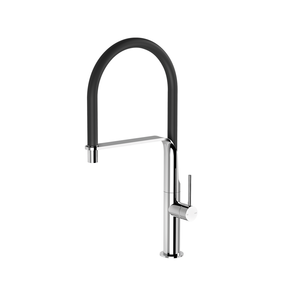 Flexible Hose Sink Mixer 200 Chrome