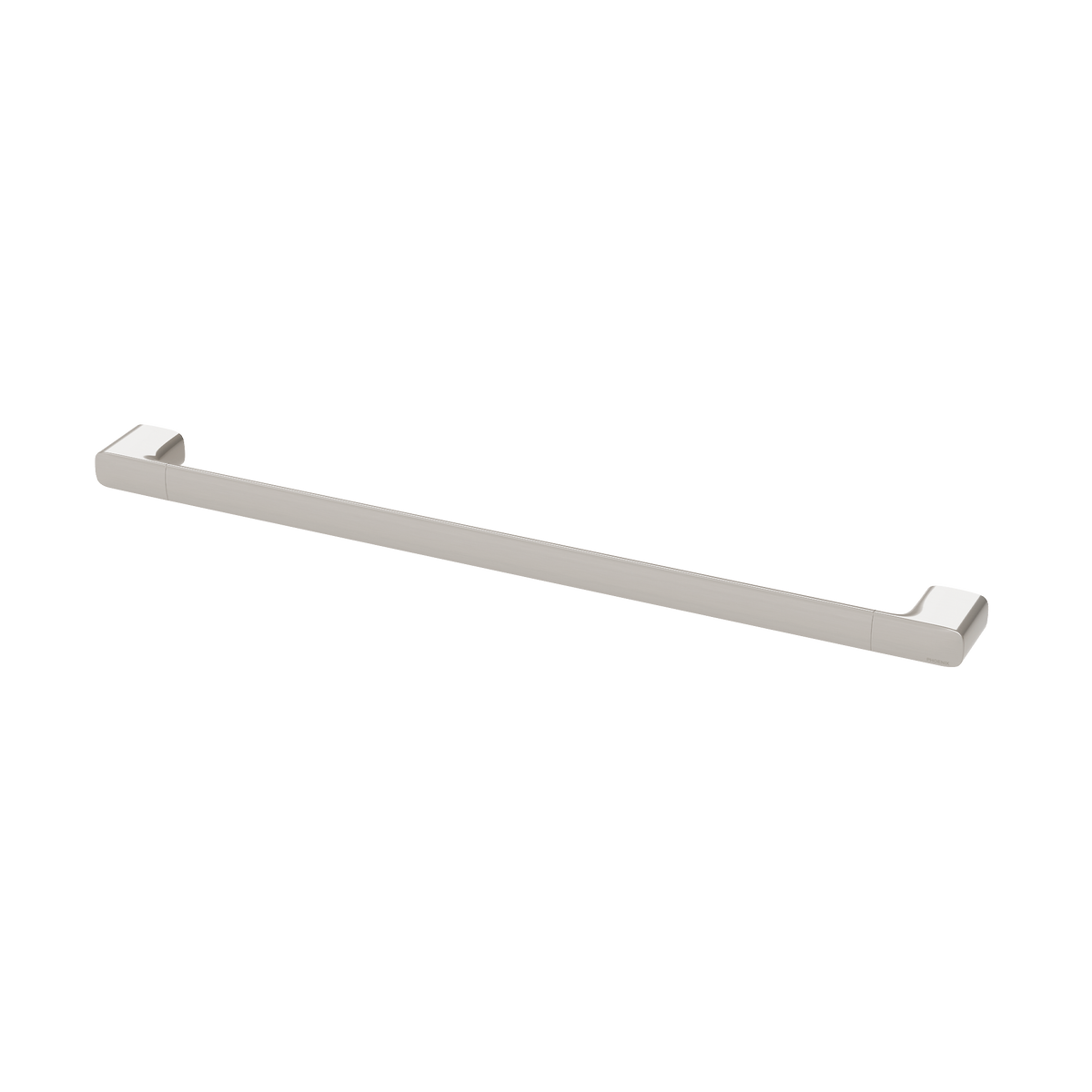 Single Towel Rail 600 Brushed Nickel