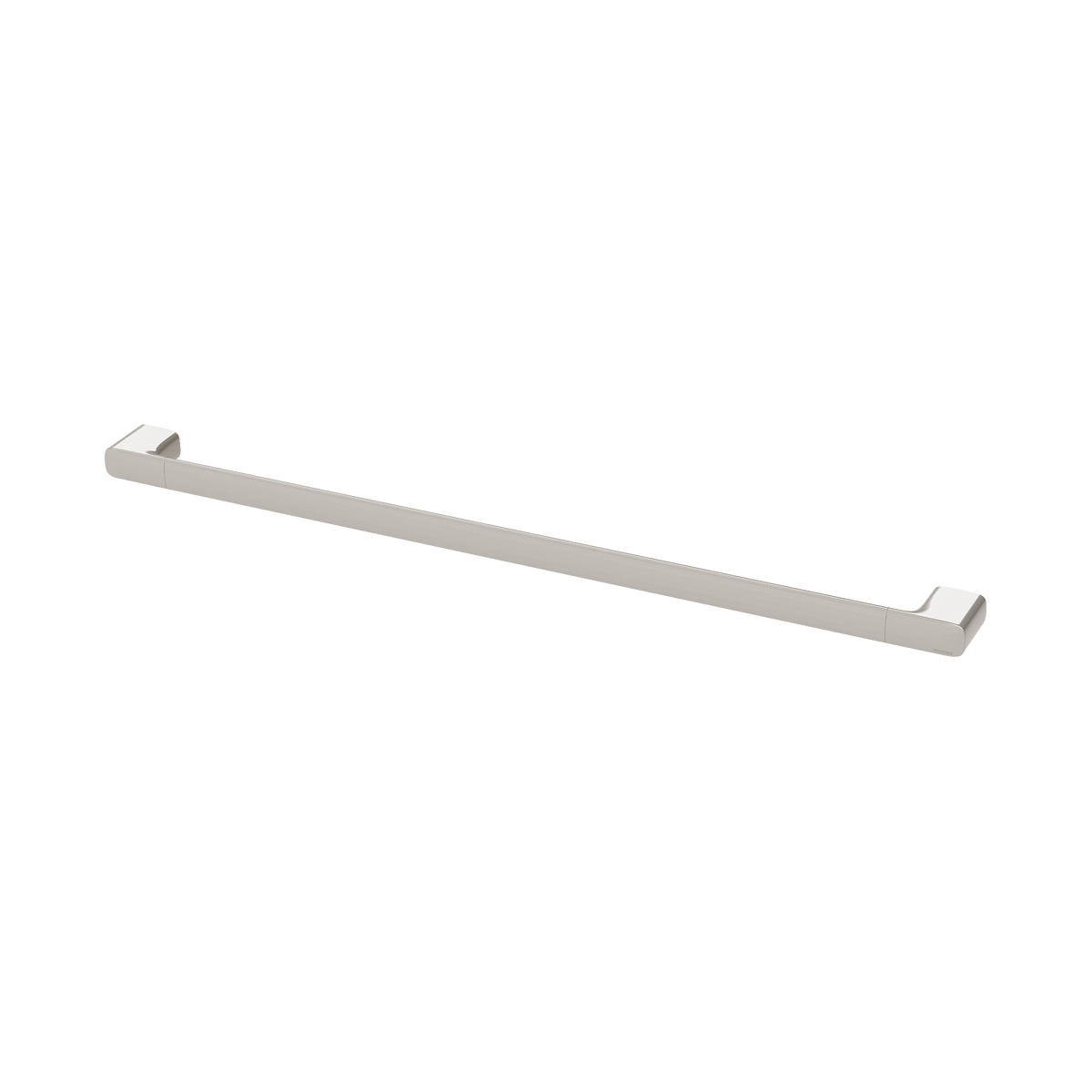 Single Towel Rail 800 Brushed Nickel
