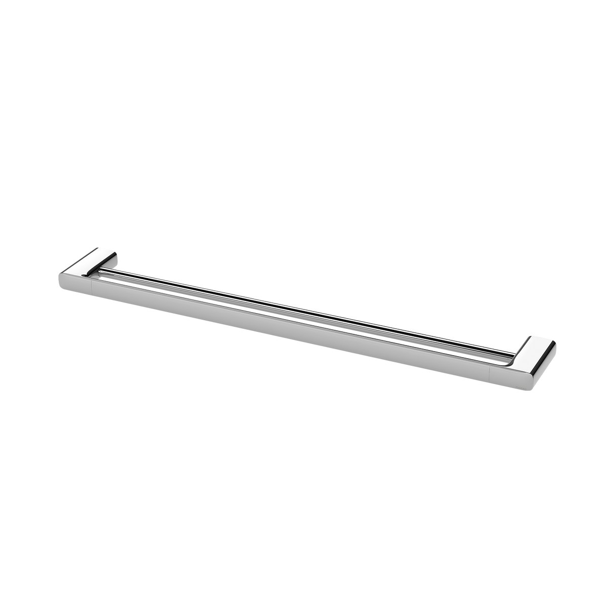 Double Towel Rail 800 Chrome