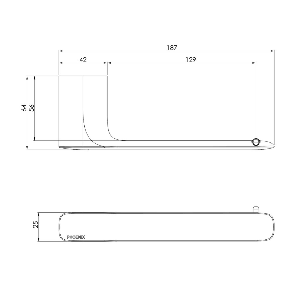 Toilet Roll Holder Chrome