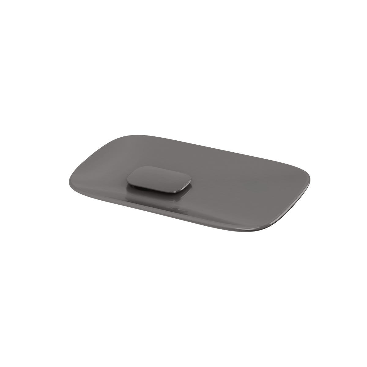 Soap Dish Brushed Carbon