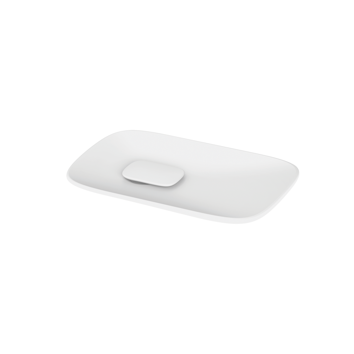 Soap Dish Matte White