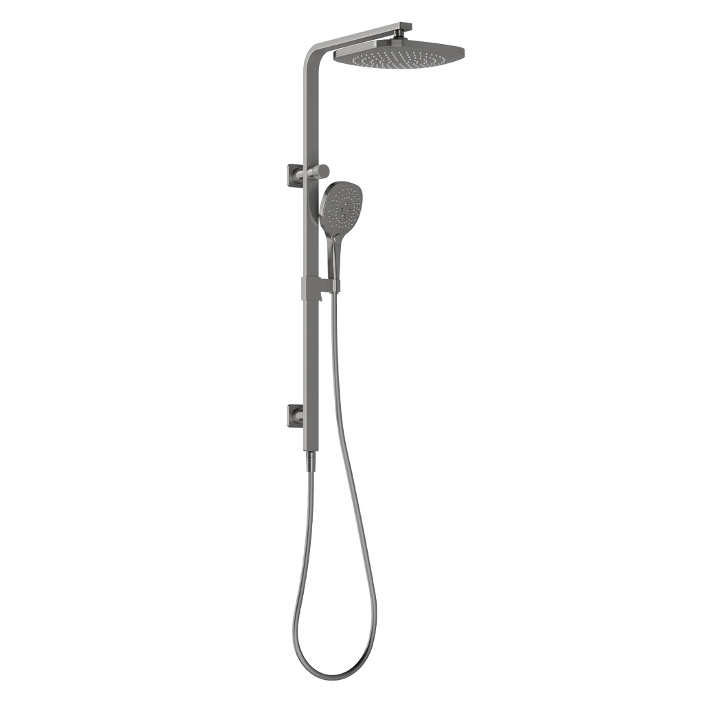 Twin Shower Brushed Carbon