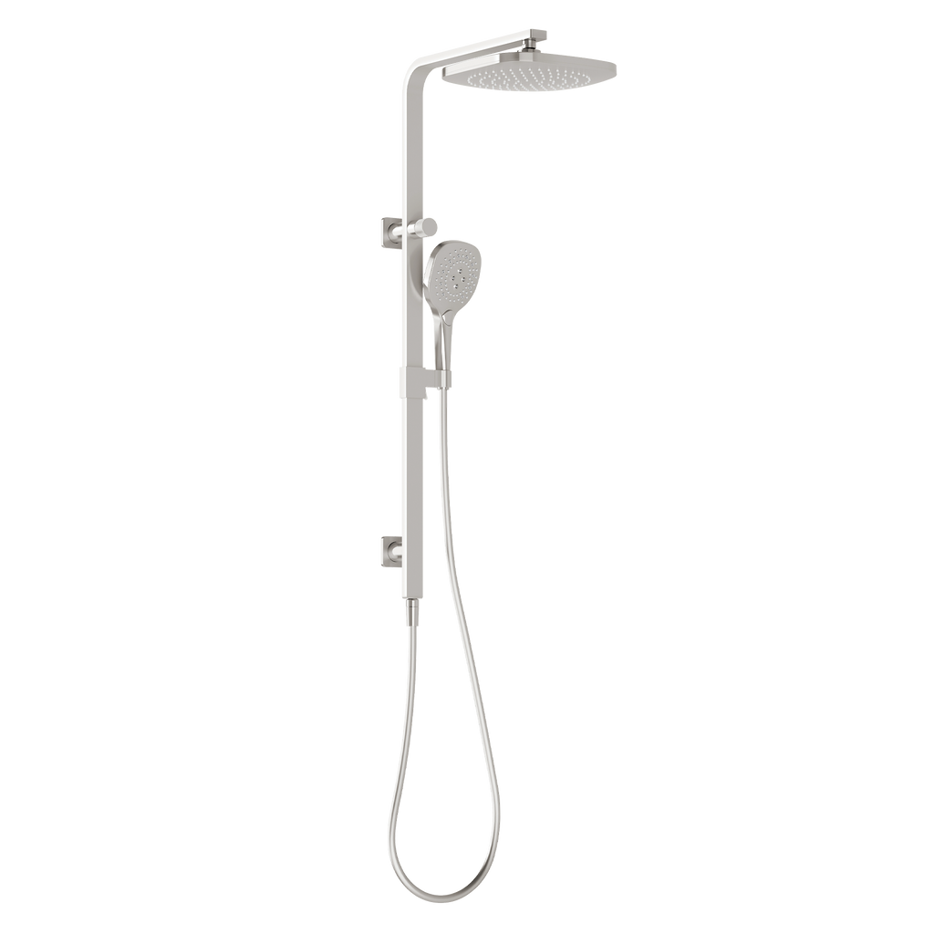 Twin Shower Brushed Nickel