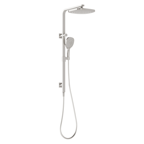 Twin Shower Brushed Nickel