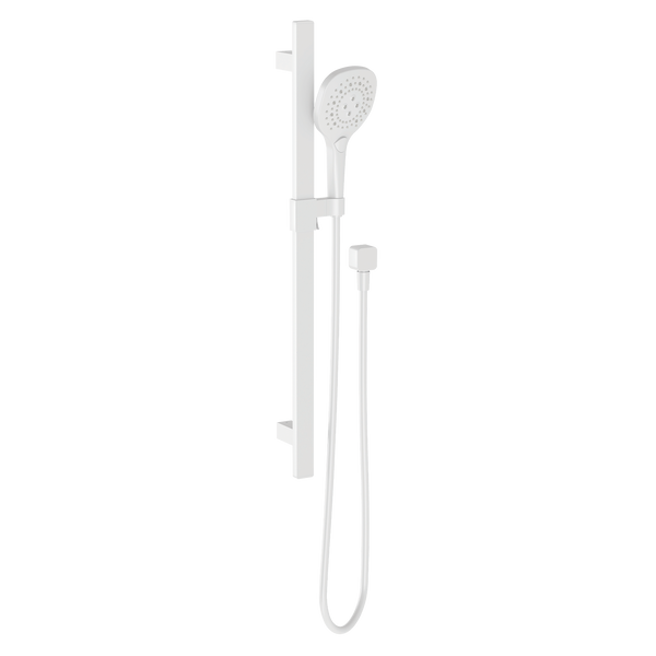 Rail Shower Matte White