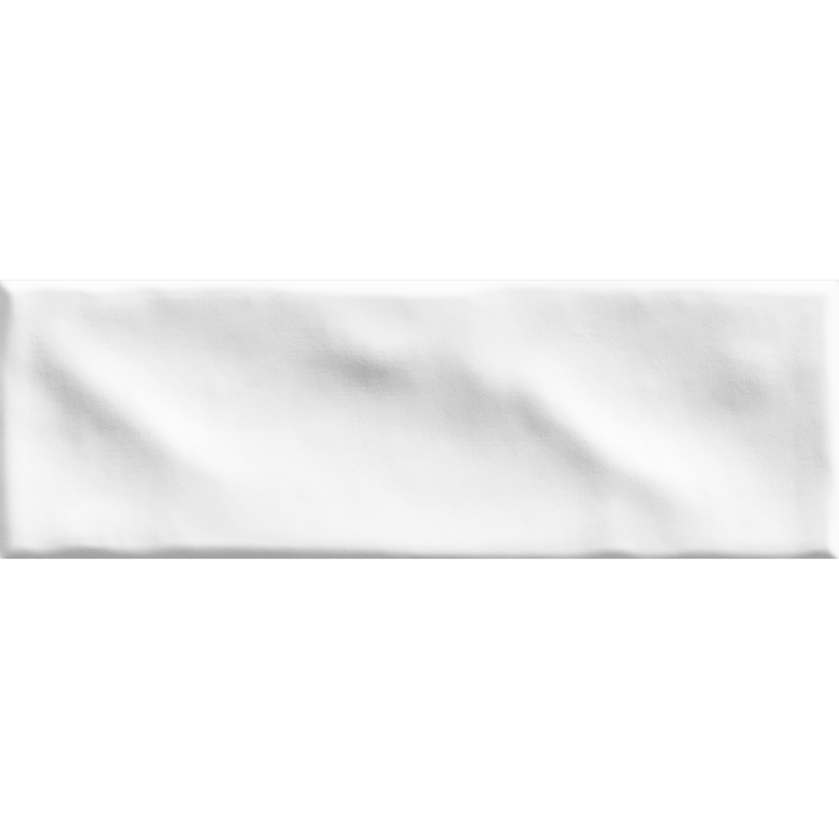 Bumpy White Structured Gloss Tile