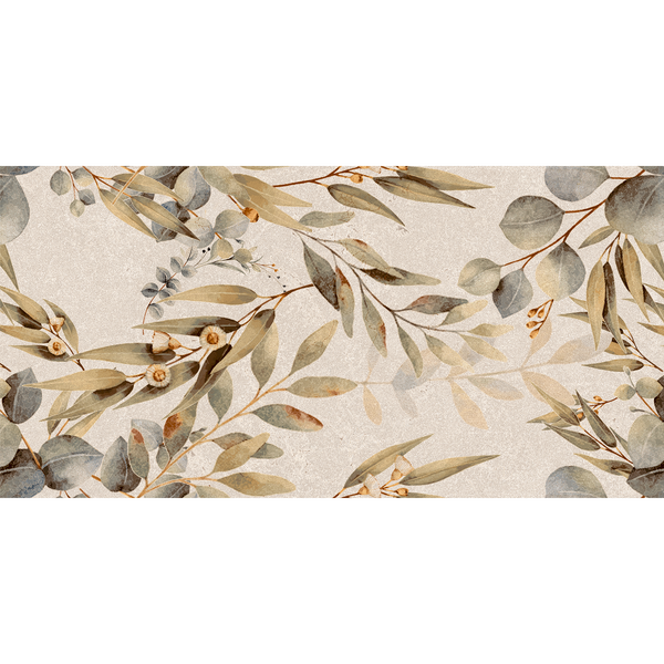 Floral Natural Matt Tile