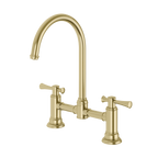 Exposed Sink Set Brushed Gold
