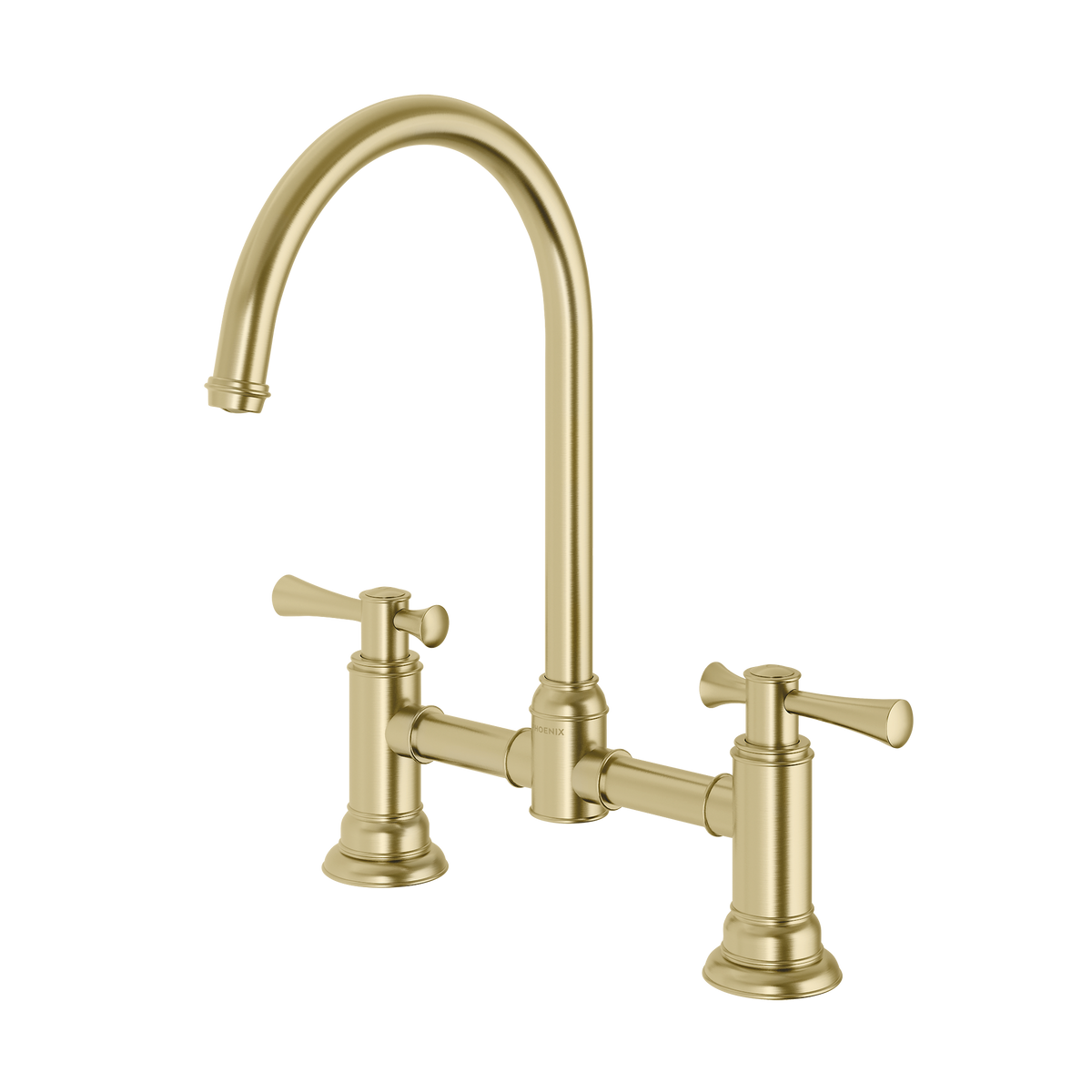 Exposed Sink Set Brushed Gold