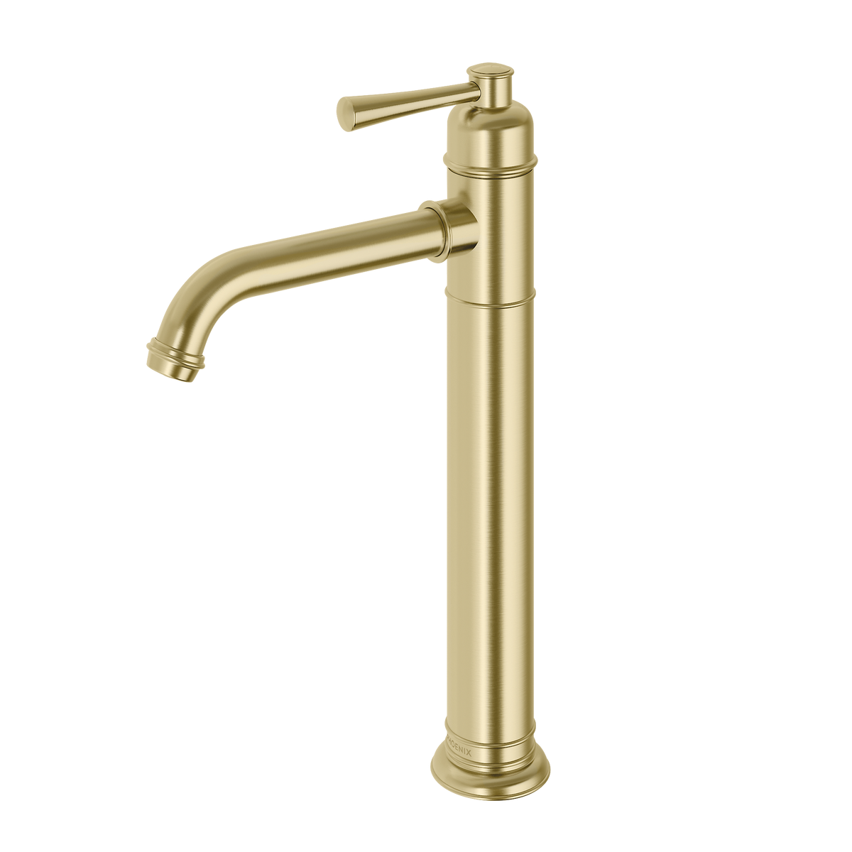 Vessel Mixer Brushed Gold
