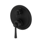 SwitchMix Shower/Bath Diverter Mixer Trim Kit Matte Black