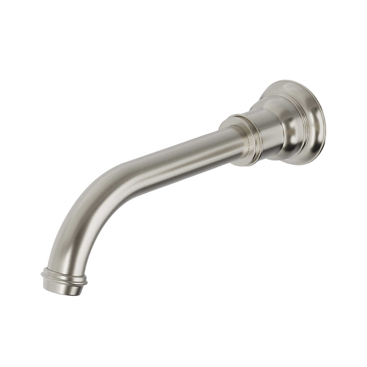 Wall Basin/Bath Outlet Brushed Nickel