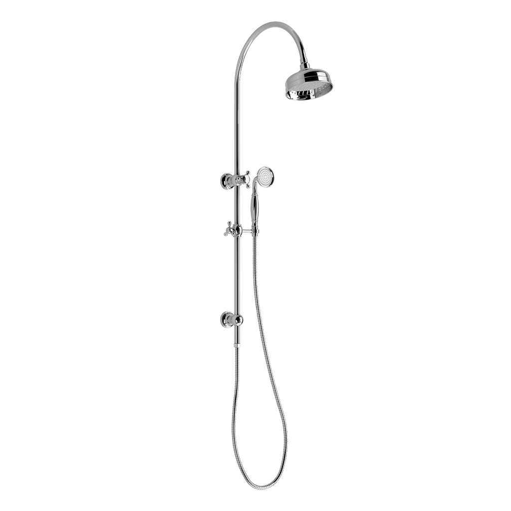 Twin Shower Chrome