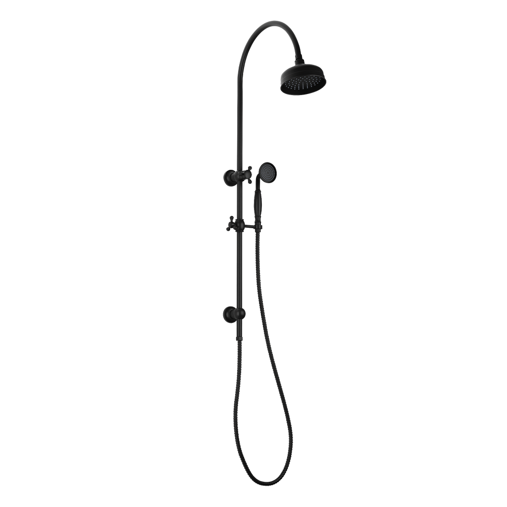 Twin Shower Matte Black