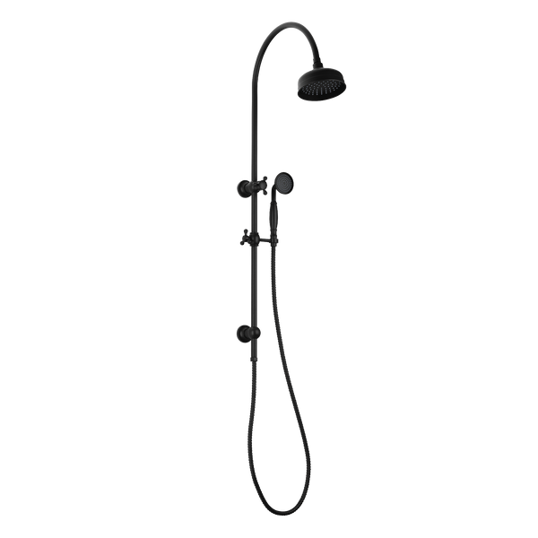 Twin Shower Matte Black