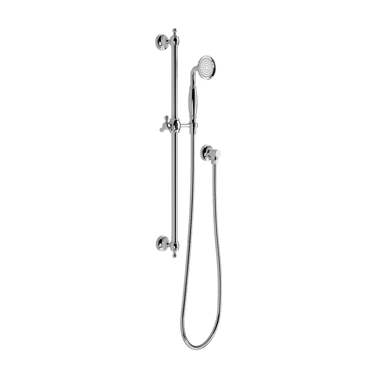 Rail Shower Chrome