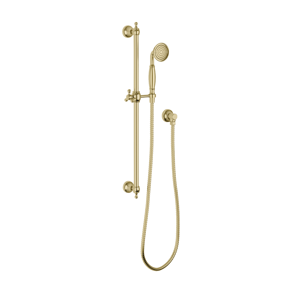 Rail Shower Brushed Gold
