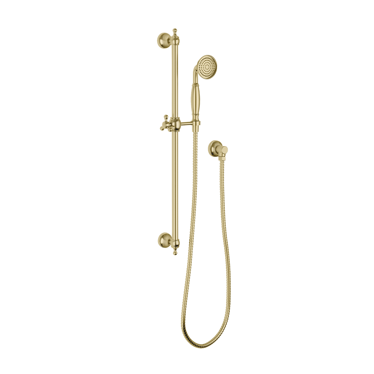 Rail Shower Brushed Gold