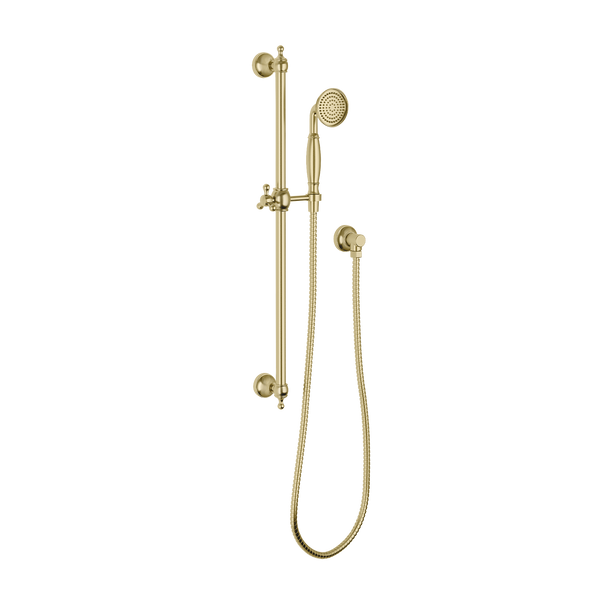 Rail Shower Brushed Gold