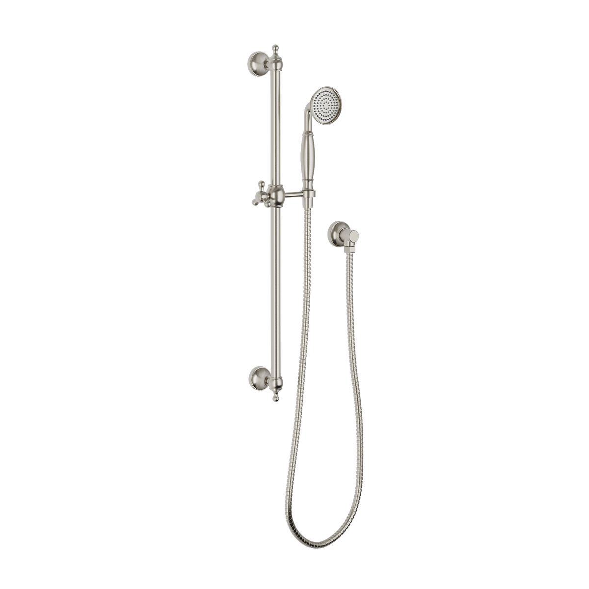 Rail Shower Brushed Nickel