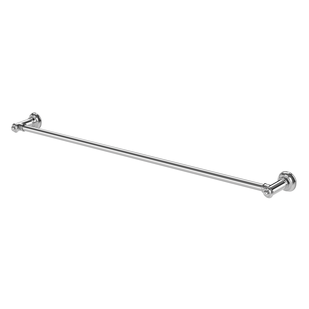 Single Towel Rail 800 Chrome