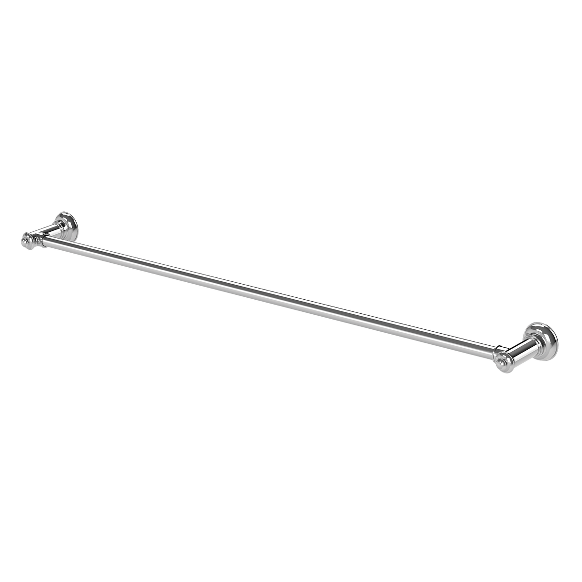 Single Towel Rail 800 Chrome