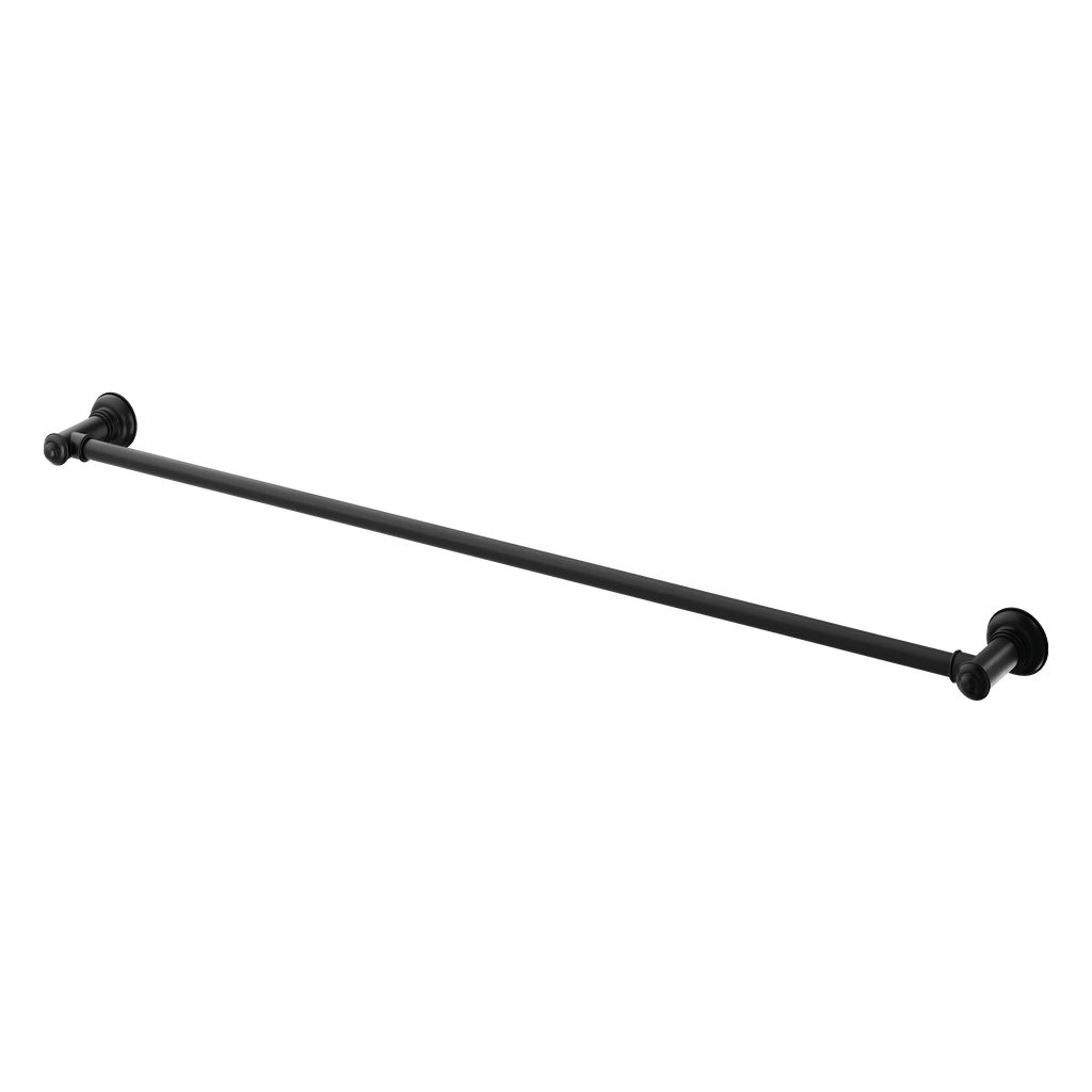 Single Towel Rail 800 Matte Black