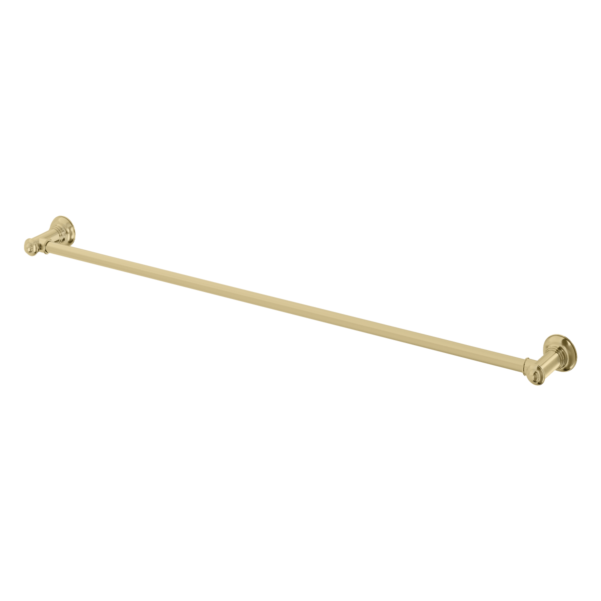 Single Towel Rail 800 Brushed Gold
