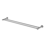 Double Towel Rail 800 Chrome