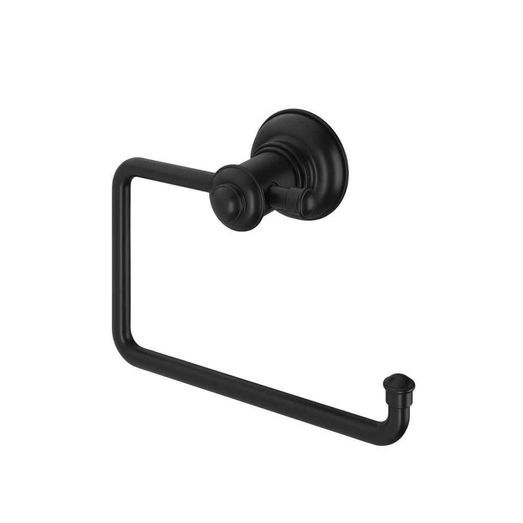 Toilet Roll Holder Matte Black