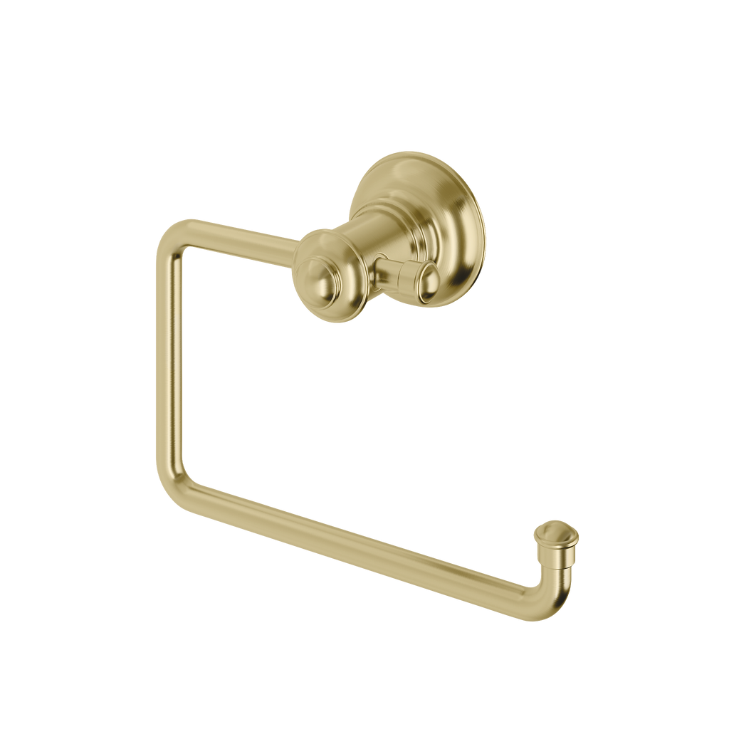 Toilet Roll Holder Brushed Gold
