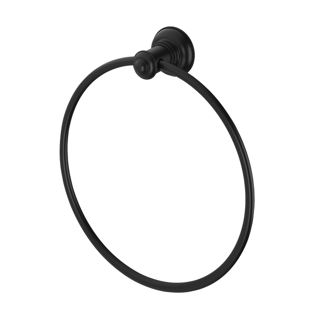 Hand Towel Holder Matte Black