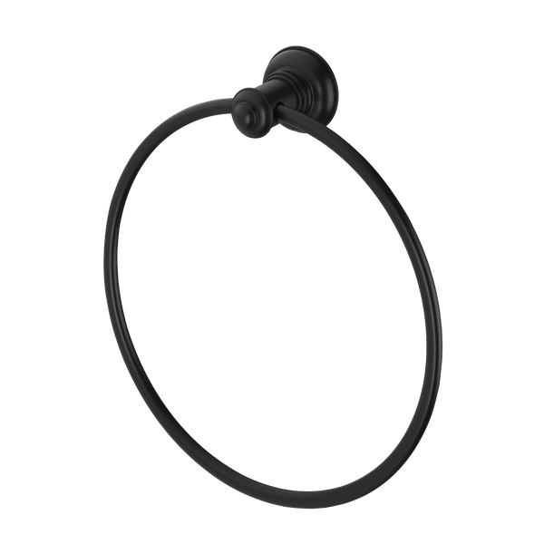 Hand Towel Holder Matte Black