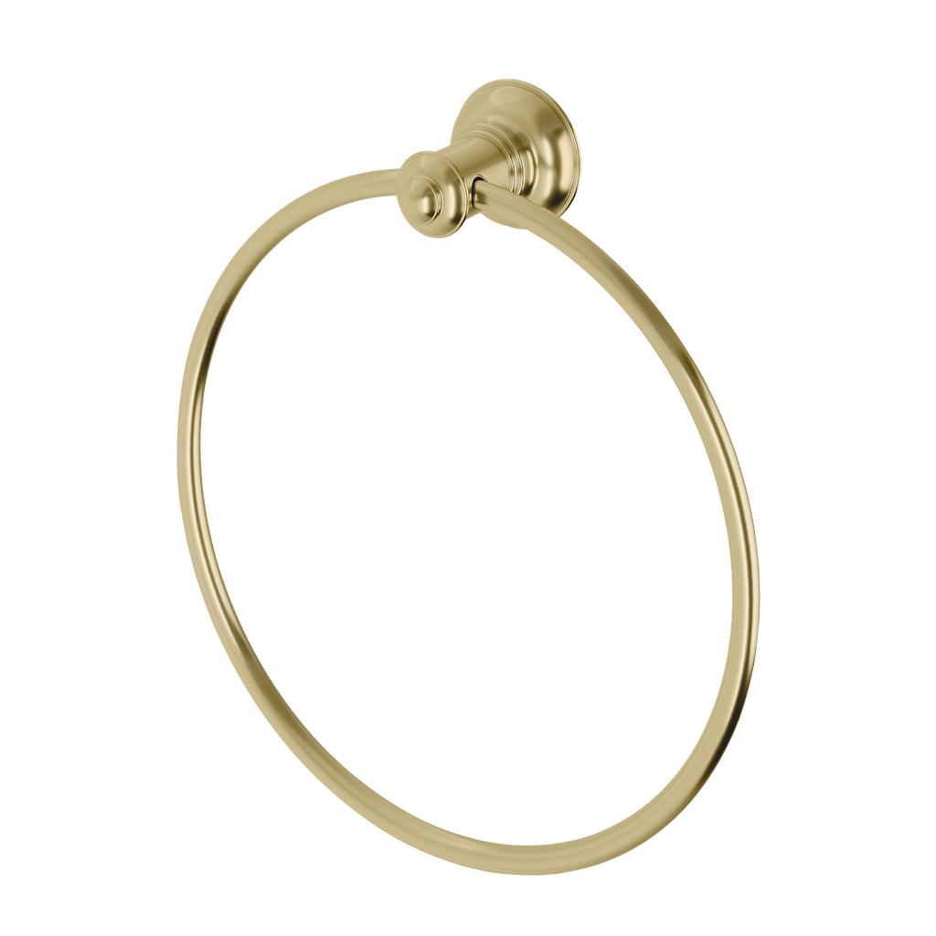 Hand Towel Holder Brushed Gold