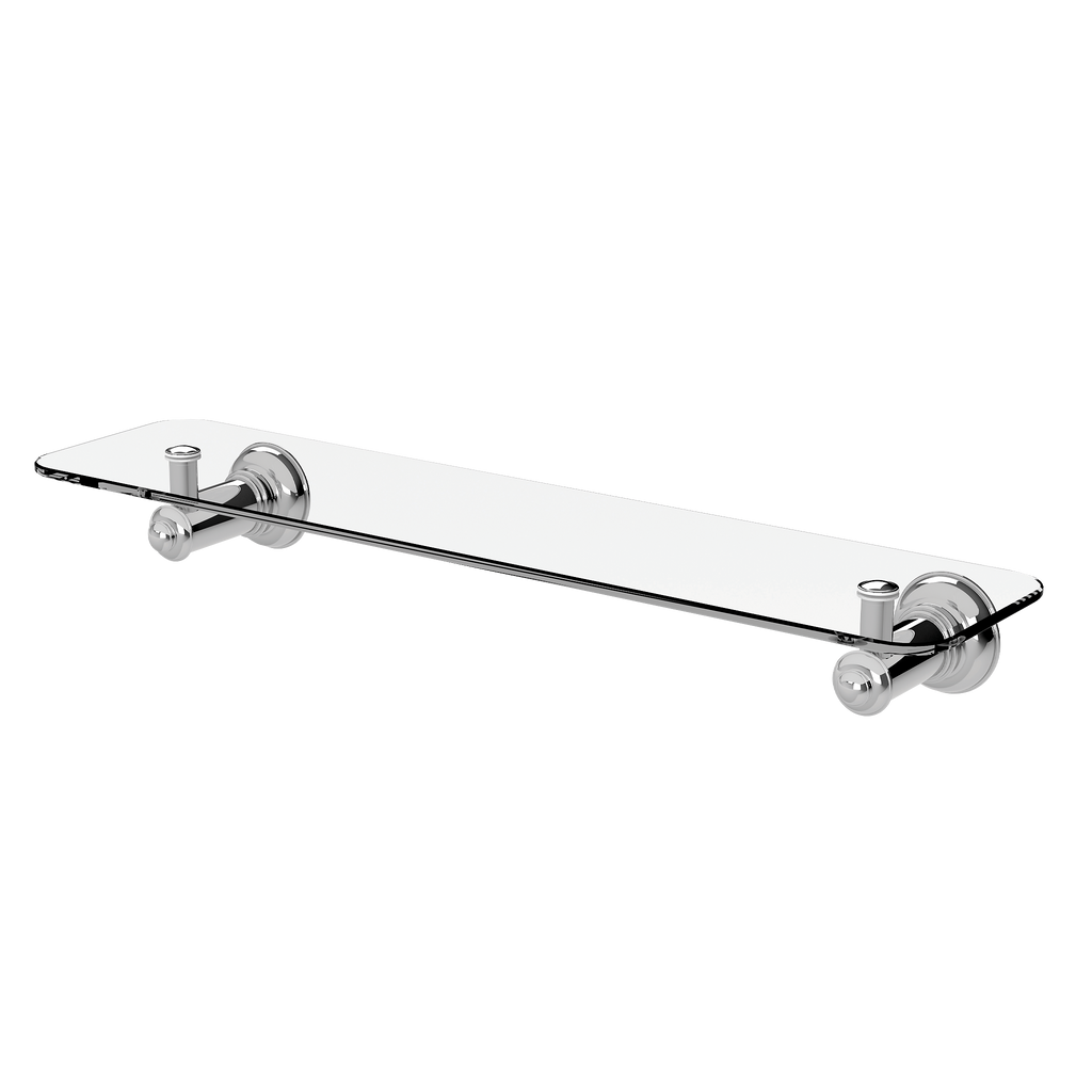 Glass Shelf 450 Chrome