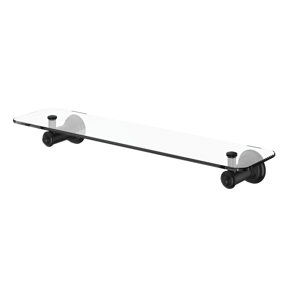 Glass Shelf 450 Matte Black