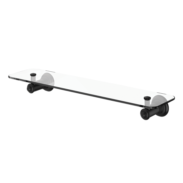 Glass Shelf 450 Matte Black