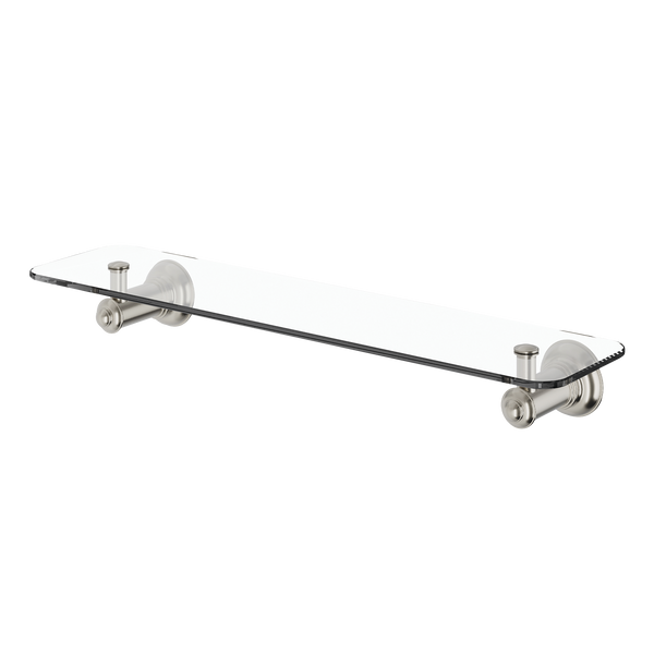 Glass Shelf 450 Brushed Nickel