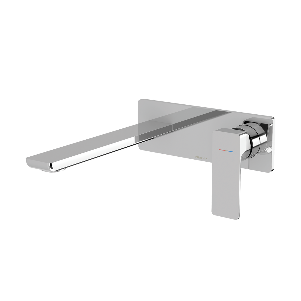 SwitchMix Wall Basin/Bath Mixer Set 200 Trim Kit Chrome