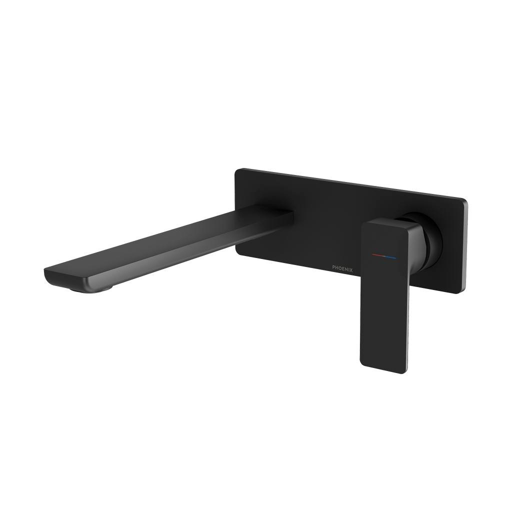 SwitchMix Wall Basin/Bath Mixer Set 200 Trim Kit Matte Black