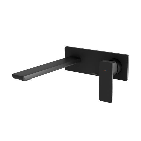 SwitchMix Wall Basin/Bath Mixer Set 200 Trim Kit Matte Black